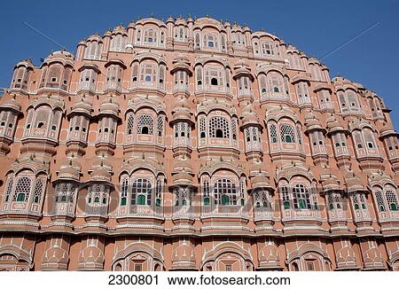 Hawa Mahal City Palace, Jaipur's most distinctive landmark, Jaipur, Rajasthan State, India. View Large Photo Image Stock Image - Hawa Mahal City Palace, Jaipur's most distinctive landmark, Jaipur, Rajasthan State, India.. Fotosearch
