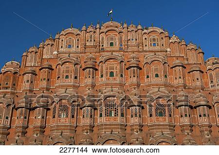 Hawa Mahal (Palace of the Winds); Jaipur, India View Large Photo Image Picture - Hawa Mahal (Palace of the Winds); Jaipur, India. Fotosearch