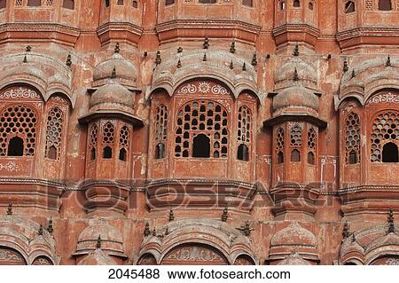 Hawa Mahal (Palace Of The Winds), Jaipur, Rajasthan, India View Large Photo Image Stock Photo - Hawa Mahal (Palace Of The Winds), Jaipur, Rajasthan, India. Fotosearch