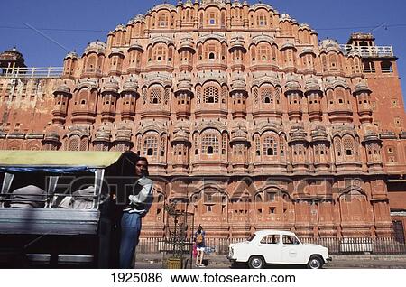 Hawa Mahal (Palace Of The Winds) View Large Photo Image Stock Photograph - Hawa Mahal (Palace Of The Winds). Fotosearch