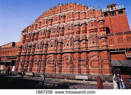 Stock Photo - Hawa Mahal, Palace Of Winds Facade. Fotosearch