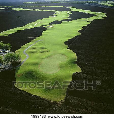 Hawaii, Big Island, Francis I'i Brown Golf Course, South Course, 6Th And 8Th Hole, Black Lava, Aerial C1296 View Large Photo Image Stock Image - Hawaii, Big Island, Francis I'i Brown Golf Course, South Course, 6Th And 8Th Hole, Black Lava, Aerial C1296. Fotosearch