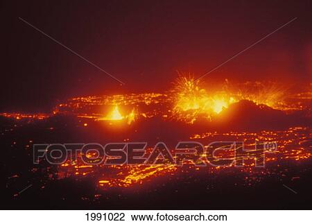 Hawaii, Big Island, Hawaii Volcanoes National Park, Lava Action Erupting View Large Photo Image Stock Image - Hawaii, Big Island, Hawaii Volcanoes National Park, Lava Action Erupting. Fotosearch