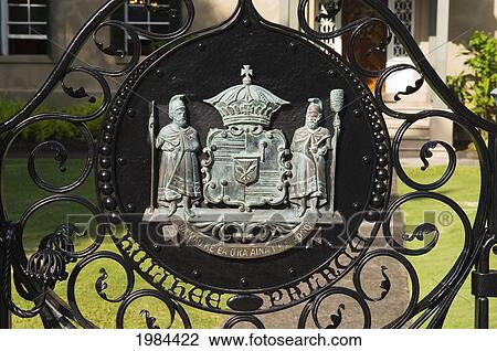 Hawaii, Big Island, Kailua-Kona, Hulihe'e Palace, Coat Of Arms On The Gate. View Large Photo Image Stock Image - Hawaii, Big Island, Kailua-Kona, Hulihe'e Palace, Coat Of Arms On The Gate.. Fotosearch