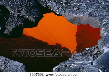 Hawaii, Big Island, Kilauea, Lava Tube Crust, Close-Up Looking Inside Detail A27B View Large Photo Image Stock Image - Hawaii, Big Island, Kilauea, Lava Tube Crust, Close-Up Looking Inside Detail A27B. Fotosearch