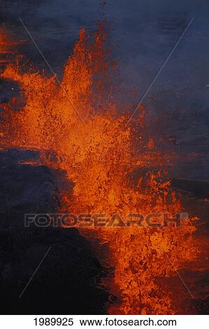 Hawaii, Big Island, Kilauea Volcano, East Rift Zone Eruption View Large Photo Image Stock Photography - Hawaii, Big Island, Kilauea Volcano, East Rift Zone Eruption. Fotosearch