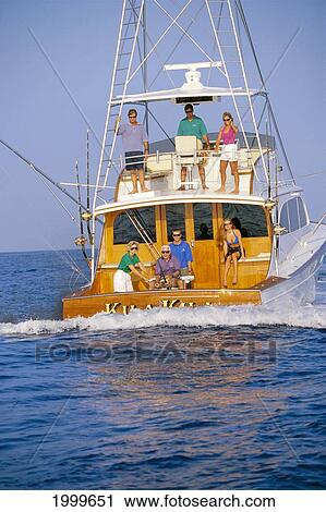 Hawaii, Big Island, View From Behind Boat, Senior Man In Fighting Chair Other People Watching View Large Photo Image Stock Image - Hawaii, Big Island, View From Behind Boat, Senior Man In Fighting Chair Other People Watching. Fotosearch