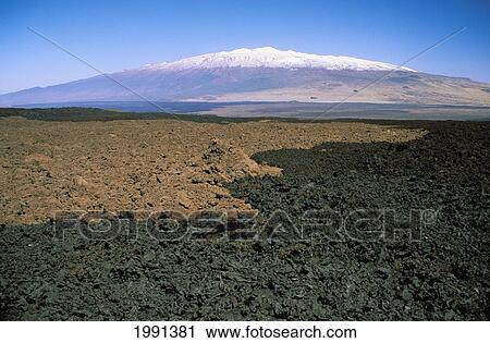 Hawaii, Big Island, View Of Mauna Kea From Mauna Loa View Large Photo Image Stock Image - Hawaii, Big Island, View Of Mauna Kea From Mauna Loa. Fotosearch