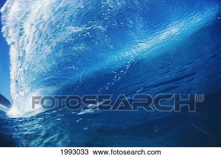 Stock Image - Hawaii, Close-Up View Of Long Wave Tube.. Fotosearch