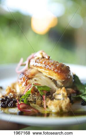 Stock Photo - Hawaii, Delicious Chicken Entree.. Fotosearch