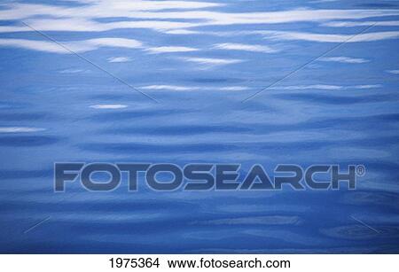 Picture - Hawaii, Glassy Blue Water And Ripples.. Fotosearch
