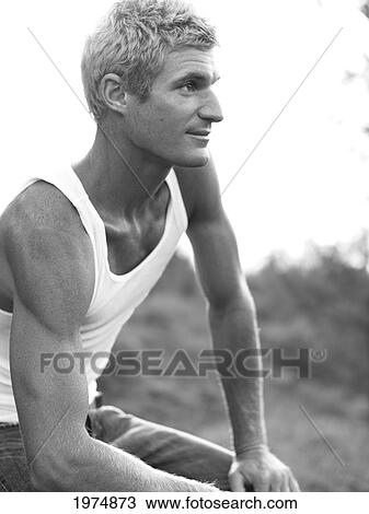 Hawaii, Kauai, Fit Male Posing On Rocky Coastline. View Large Photo Image Stock Image - Hawaii, Kauai, Fit Male Posing On Rocky Coastline.. Fotosearch