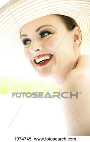 Hawaii, Kauai, Headshot Of A Beautiful Woman. View Large Photo Image Stock Photography - Hawaii, Kauai, Headshot Of A Beautiful Woman.. Fotosearch