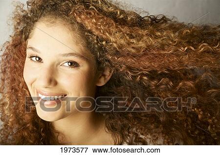 Hawaii, Kauai, Headshot Of Attractive Young Woman. View Large Photo Image Stock Photo - Hawaii, Kauai, Headshot Of Attractive Young Woman.. Fotosearch