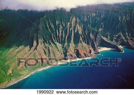 Hawaii, Kauai, Kalalau Valley, Na Pali Coast, Secluded Beaches View Large Photo Image Stock Image - Hawaii, Kauai, Kalalau Valley, Na Pali Coast, Secluded Beaches. Fotosearch