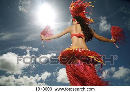 Hawaii, Kauai, Kealia, Beautiful Hawaiian Girl Dancing Hula On Ocean Shoreline. View Large Photo Image Stock Image - Hawaii, Kauai, Kealia, Beautiful Hawaiian Girl Dancing Hula On Ocean Shoreline.. Fotosearch