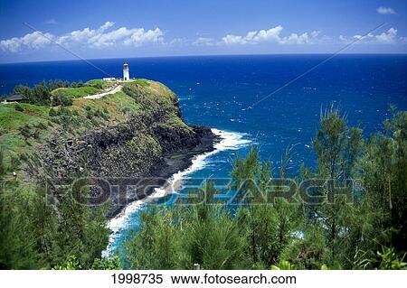 Hawaii, Kauai, Kilauea Lighthouse And National Wildlife Refuge B1571 View Large Photo Image Stock Photography - Hawaii, Kauai, Kilauea Lighthouse And National Wildlife Refuge B1571. Fotosearch