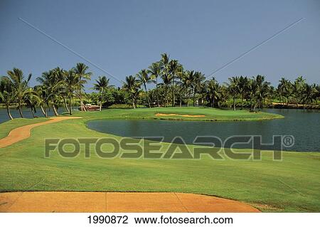 Hawaii, Kauai, Lihue, Kauai Lagoons Resort, Kiele Golf Course View Large Photo Image Stock Image - Hawaii, Kauai, Lihue, Kauai Lagoons Resort, Kiele Golf Course. Fotosearch