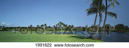 Hawaii, Kauai, Lihue, Kauai Lagoons Golf Course, Kiele Course, 18Th Hole, Panoramic View Large Photo Image Stock Image - Hawaii, Kauai, Lihue, Kauai Lagoons Golf Course, Kiele Course, 18Th Hole, Panoramic. Fotosearch