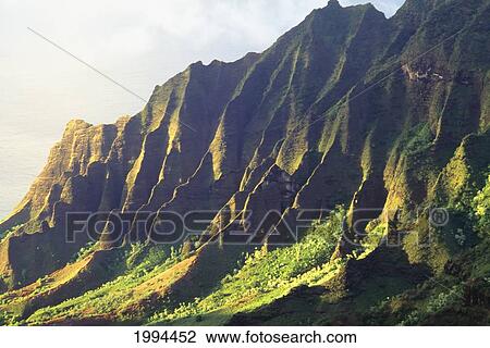 Hawaii, Kauai, Napali Coast, Kokee State Park, Kalalau Valley Viewpoint View Large Photo Image Stock Image - Hawaii, Kauai, Napali Coast, Kokee State Park, Kalalau Valley Viewpoint. Fotosearch