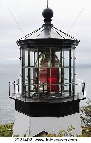 Stock Image - Hawaii, Kauai, North Shore, Kilauea Point National Wildlife Refuge, Kilauea Lighthouse.. Fotosearch