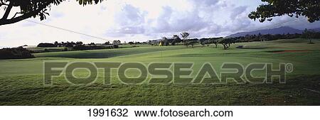 Hawaii, Kauai, Princeville Resort, Lake Course Hole#5 Panoramic View Large Photo Image Stock Image - Hawaii, Kauai, Princeville Resort, Lake Course Hole#5 Panoramic. Fotosearch