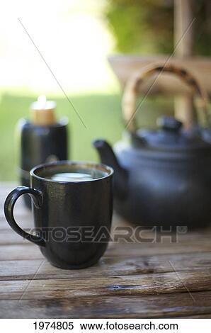 Hawaii, Kauai, Traditional Tea Setting. View Large Photo Image Stock Photography - Hawaii, Kauai, Traditional Tea Setting.. Fotosearch