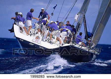Hawaii, Kenwood Cup, Stern Of Kiel, Crew In Action View Large Photo Image Stock Image - Hawaii, Kenwood Cup, Stern Of Kiel, Crew In Action. Fotosearch