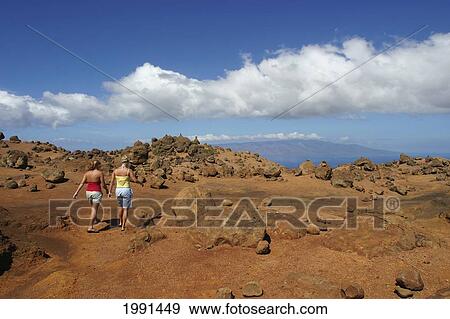 Hawaii, Lanai, Garden Of The Gods View Large Photo Image Stock Photo - Hawaii, Lanai, Garden Of The Gods. Fotosearch