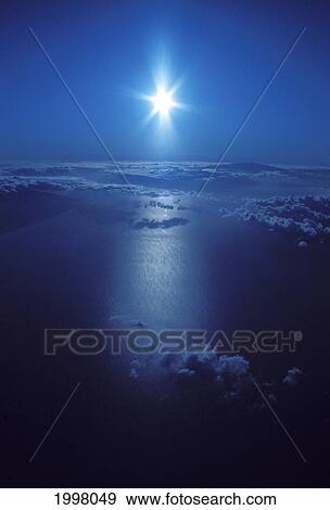 Hawaii, Maui, Aerial View Of Heleakala, Clouds, Sunburst View Large Photo Image Stock Photo - Hawaii, Maui, Aerial View Of Heleakala, Clouds, Sunburst. Fotosearch