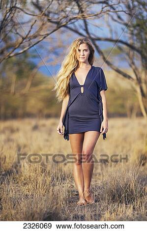 Hawaii, Maui, Beautiful Blond Woman Posing Barefoot. View Large Photo Image Stock Photo - Hawaii, Maui, Beautiful Blond Woman Posing Barefoot.. Fotosearch