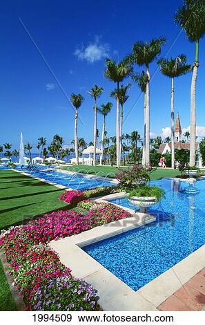 Hawaii, Maui, Grand Hyatt Wailea Swimming Pool View Large Photo Image Stock Photo - Hawaii, Maui, Grand Hyatt Wailea Swimming Pool. Fotosearch