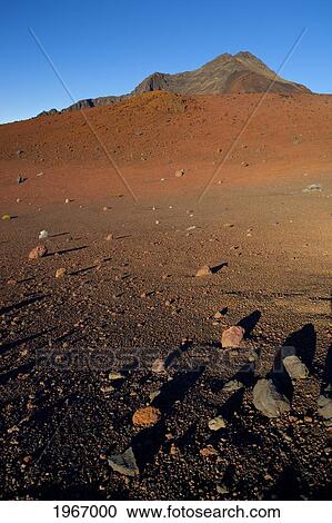 Hawaii, Maui, Haleakala National Park, Haleakala Crater View Large Photo Image Stock Image - Hawaii, Maui, Haleakala National Park, Haleakala Crater. Fotosearch