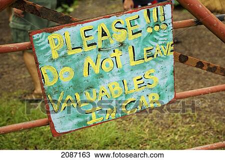 Hawaii, Maui, Hana, Signage at Twin Falls. View Large Photo Image Stock Image - Hawaii, Maui, Hana, Signage at Twin Falls.. Fotosearch