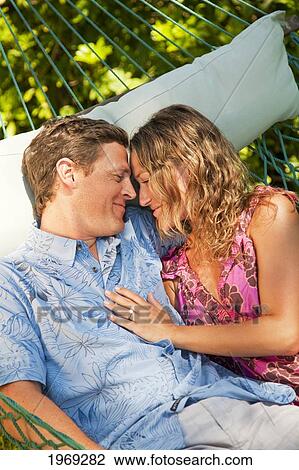Hawaii, Maui, Honeymoon Couple In Hammock. View Large Photo Image Stock Image - Hawaii, Maui, Honeymoon Couple In Hammock.. Fotosearch
