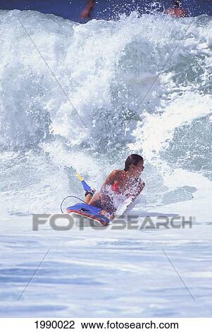 Hawaii, Maui, Ho'okipa, Woman Body Boarder Natalie Asturi View Large Photo Image Stock Image - Hawaii, Maui, Ho'okipa, Woman Body Boarder Natalie Asturi. Fotosearch