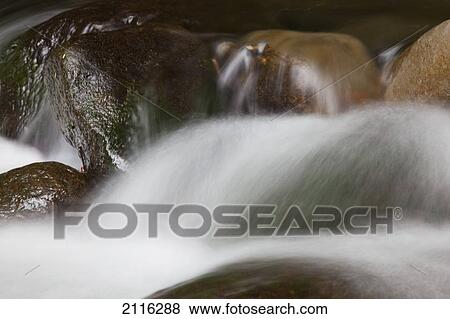 Stock Photo - Hawaii, Maui, Iao River Valley waterfall.. Fotosearch