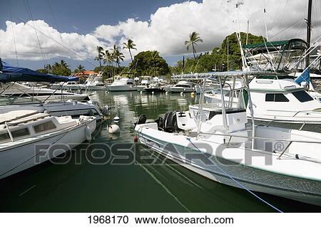 Stock Image - Hawaii, Maui, Lahaina Harbor.. Fotosearch