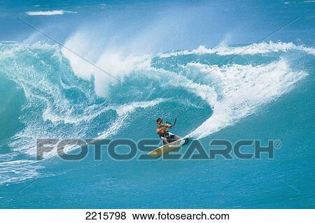 Hawaii, Maui, Laperouse, Professional Surfer Patri McLaughlin carves a big turn kiteboarding. View Large Photo Image Stock Photo - Hawaii, Maui, Laperouse, Professional Surfer Patri McLaughlin carves a big turn kiteboarding.. Fotosearch