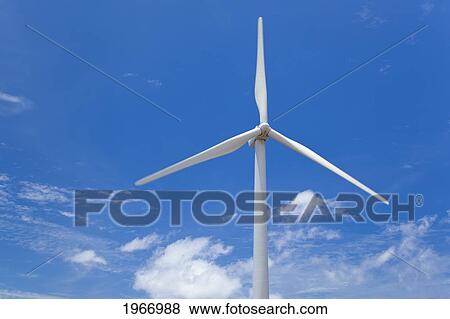Hawaii, Maui, Ma'alaea, Windmill Against Blue Sky At Kaheawa Wind Power Farm View Large Photo Image Stock Photo - Hawaii, Maui, Ma'alaea, Windmill Against Blue Sky At Kaheawa Wind Power Farm. Fotosearch