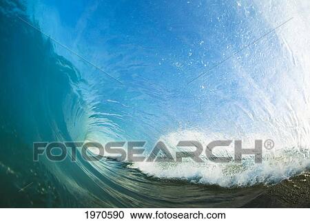 Hawaii, Maui, Makena Beach, Beautiful Wave Breaking On Shore. View Large Photo Image Stock Image - Hawaii, Maui, Makena Beach, Beautiful Wave Breaking On Shore.. Fotosearch