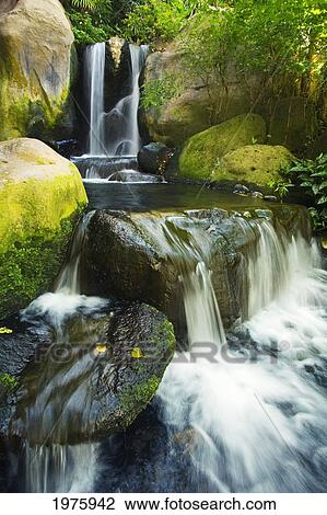 Hawaii Maui, Makena, Waterfall, Maui Prince Hotel Courtyard. View Large Photo Image Stock Image - Hawaii Maui, Makena, Waterfall, Maui Prince Hotel Courtyard.. Fotosearch