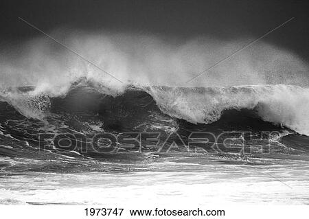 Hawaii, Oahu, Beautiful Wave Breaking. View Large Photo Image Stock Photo - Hawaii, Oahu, Beautiful Wave Breaking.. Fotosearch