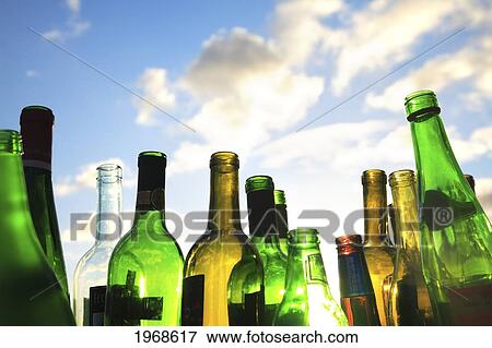 Hawaii, Oahu, Close Up Of Recyclable Glass Empty Wine And Beer Bottles View Large Photo Image Stock Photo - Hawaii, Oahu, Close Up Of Recyclable Glass Empty Wine And Beer Bottles. Fotosearch