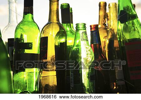 Hawaii, Oahu, Close Up Of Recyclable Glass Empty Wine And Beer Bottles View Large Photo Image Stock Photograph - Hawaii, Oahu, Close Up Of Recyclable Glass Empty Wine And Beer Bottles. Fotosearch