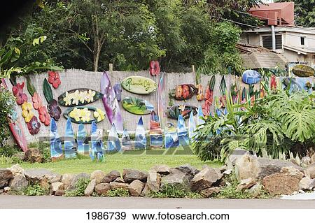 Hawaii, Oahu, North Shore, Haleiwa, Elaborately Painted Surfboards By Ron Artis. View Large Photo Image Stock Photo - Hawaii, Oahu, North Shore, Haleiwa, Elaborately Painted Surfboards By Ron Artis.. Fotosearch