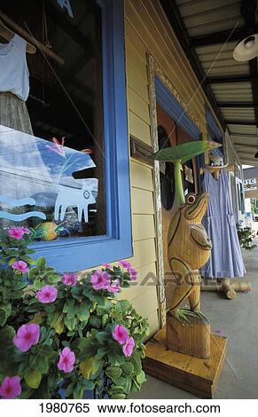 Hawaii, Oahu, North Shore, Haleiwa, Local Storefront With Unique Sculpture. View Large Photo Image Stock Photography - Hawaii, Oahu, North Shore, Haleiwa, Local Storefront With Unique Sculpture.. Fotosearch