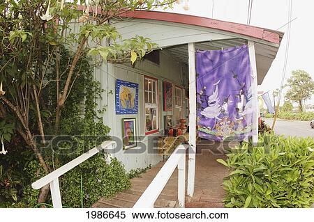Hawaii, Oahu, North Shore, Haleiwa, Outside Of Local Shop. View Large Photo Image Stock Photography - Hawaii, Oahu, North Shore, Haleiwa, Outside Of Local Shop.. Fotosearch