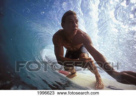 Hawaii, Oahu, North Shore, Pipeline, Pancho Sullivan Surfs Pipeline, In The Tube, Arms Front View Large Photo Image Stock Image - Hawaii, Oahu, North Shore, Pipeline, Pancho Sullivan Surfs Pipeline, In The Tube, Arms Front. Fotosearch