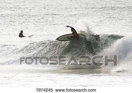 Hawaii, Oahu, North Shore, Pipeline, Surfer, Riding A Wave. View Large Photo Image Stock Photography - Hawaii, Oahu, North Shore, Pipeline, Surfer, Riding A Wave.. Fotosearch